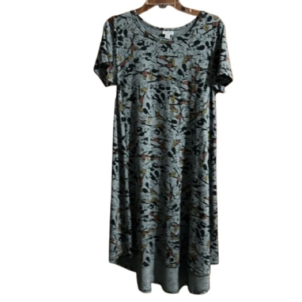 #36 LuLaRoe Disney Carly Mickey Mouse dress medium